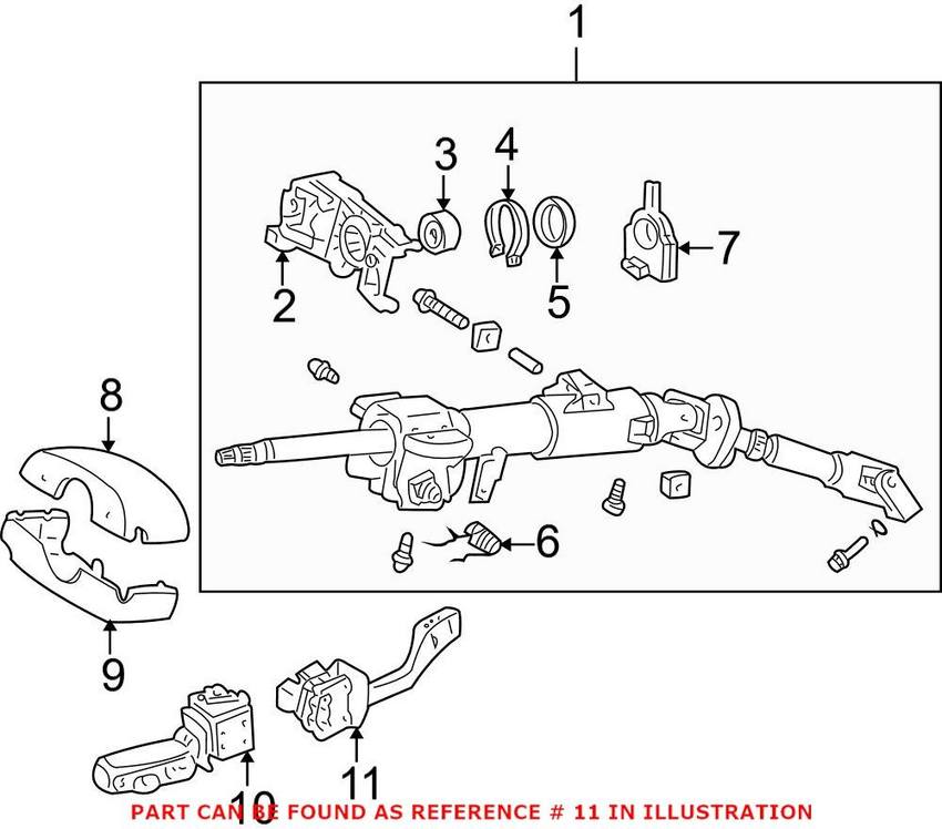 Windshield Wiper Switch (w/ Rear Window Wiper)